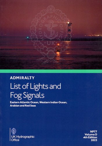 Admiralty list of lights and fog signals vol.D