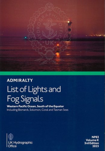 Admiralty list of lights and fog signals vol.K