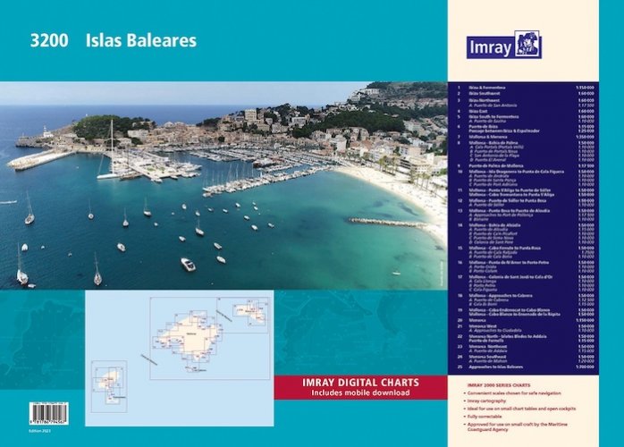 3200 Islas Baleares chart pack