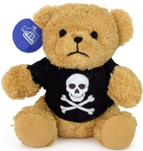Sailor Bear with black pirate t-shirt