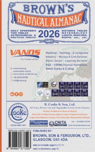 Brown's nautical almanac 2026