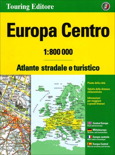 Atlante stradale d'Europa Centro