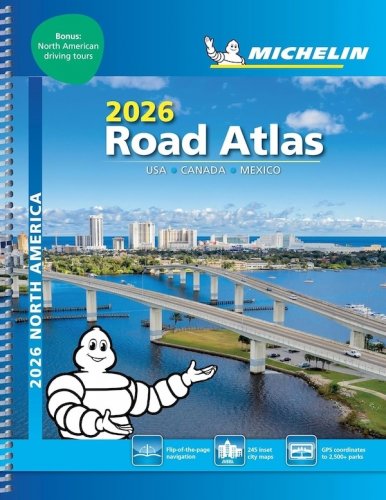 North America road atlas 2026