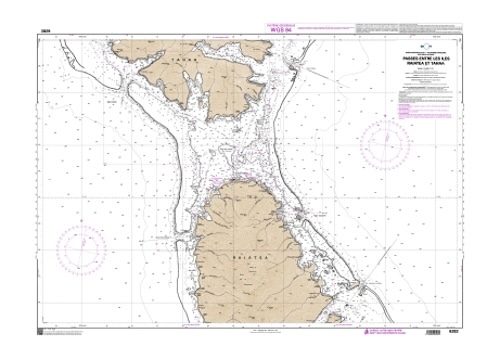 Passes entre les Îles Raiatea et Tahaa
