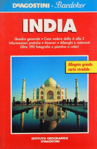 India - con carta stradale scala 1:3.750.000