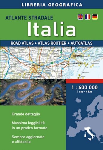 Atlante stradale Italia scala 1:400.000