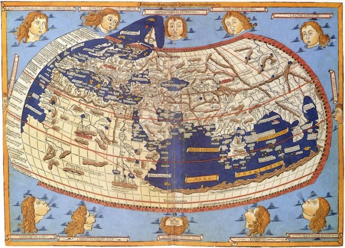 Planisfero di Tolomeo 1482