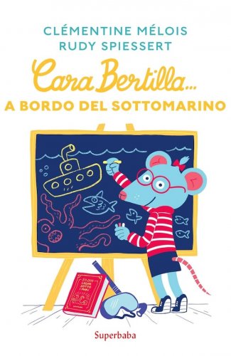 Cara Bertilla a bordo del sottomarino