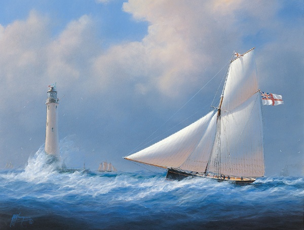 Wolf Rock lighthouse