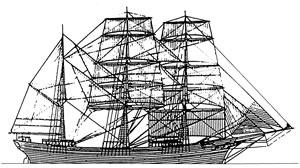 Olga brigantino a palo 1898