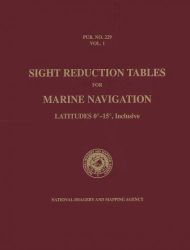 Sight reduction tables for marine navigation vol.1