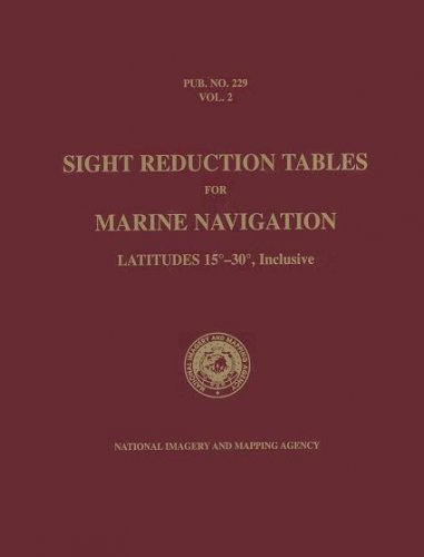 Sight reduction tables for marine navigation vol.2