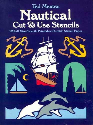Nautical cut & use stencils