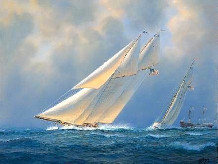 Schooners of the New York Yacht Club 1910