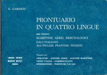 Prontuario in quattro lingue