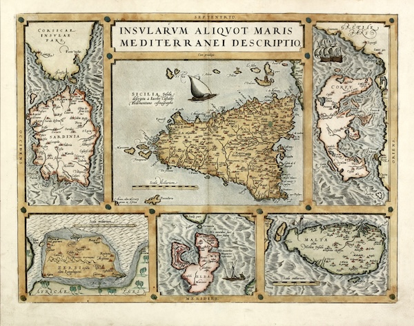 Insularum aliquot maris Mediterranei decriptio