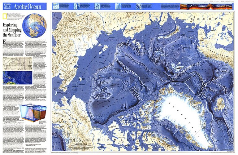 Arctic ocean floor