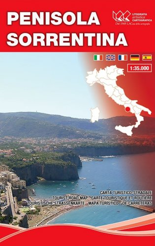 Penisola sorrentina, costiera amalfitana, isola di Capri