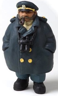 Capitano in ceramica