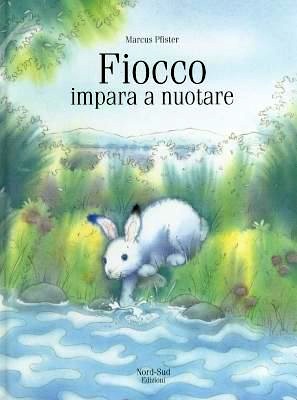 Fiocco impara a nuotare