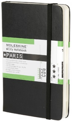 Paris city notebook Moleskine
