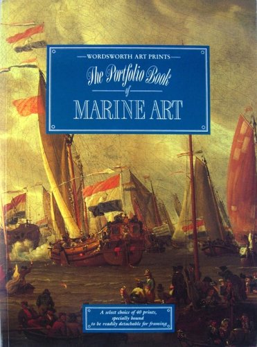 Portfolio book of marine art