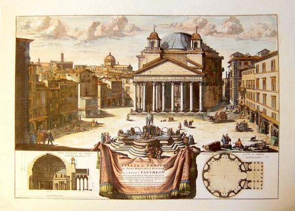 Piazza e tempio Pantheon