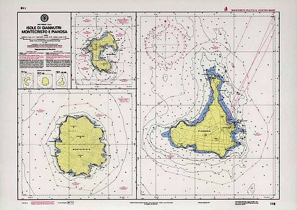 Isole di Giannutri, Montecristo e Pianosa