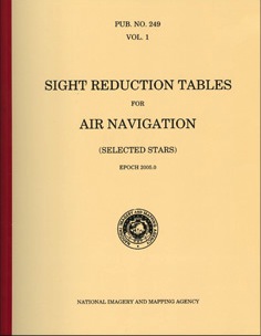 Sight reduction tables for air navigation HO249 vol.2